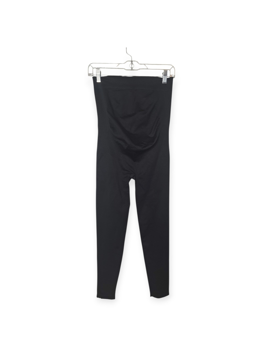 Women's NWT Blanqi Maternity Belly Support leggings in deepest black, size large